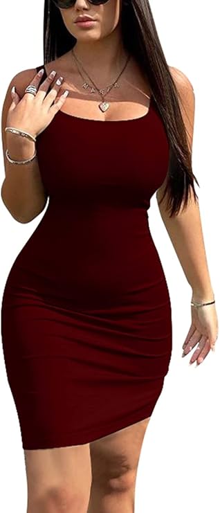 Casual Tank Top Bodycon Dress