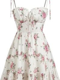 Floral Spaghetti Strap Dress
