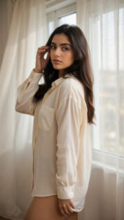 Oversized Shirt Lounge Look